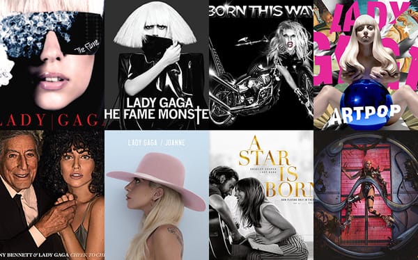 A definitive ranking of every Lady Gaga album cover