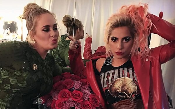 Wait… did Lady Gaga just reveal a collaboration with Adele?