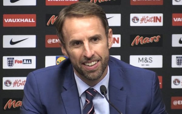 England’s football manager hopes for more gay players to “come out soon”