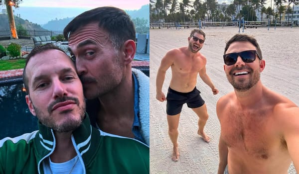 5 of the hottest gay celebrity couples in 2025