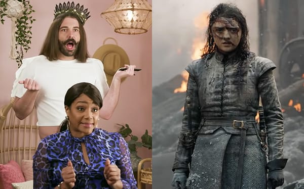 Jonathan Van Ness and Tiffany Haddish gag over this week’s Game of Thrones drama