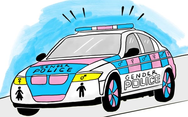 Let’s create a community where all can be out and proud; binary and non-binary people alike