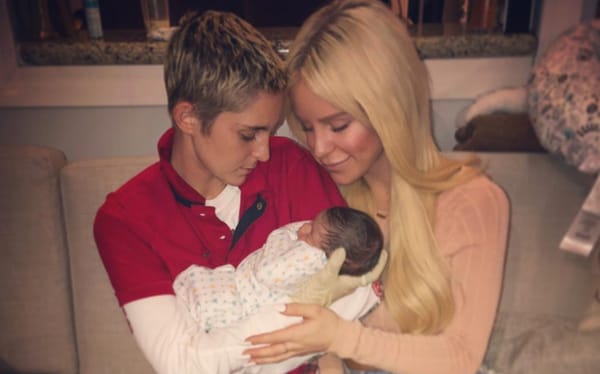 Trans YouTube star Gigi Gorgeous introduces her newborn son to the world