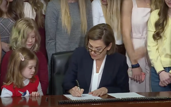 Iowa becomes second US state to pass anti-trans sports ban this year