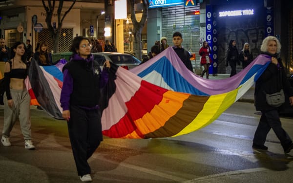 ‘We won’t live in fear’: Greece’s LGBTQ+ community stands strong after trans couple’s attack