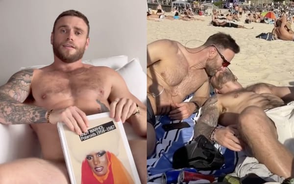 Gus Kenworthy debuts new man (and gets nude) in spicy new photos