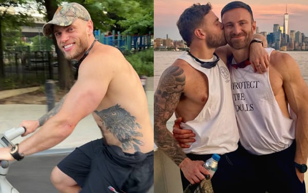 Gus Kenworthy leaves fans thirsting for more with shirtless NYC Pride photos