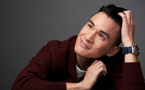 Hank Chen on working with Tyra Banks and being an openly gay actor in Hollywood