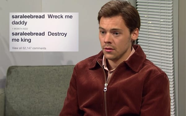 Harry Styles plays a thirsty gay intern in hilarious SNL sketch