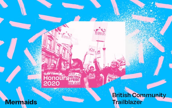 Mermaids win the GAY TIMES Honour for British Community Trailblazer