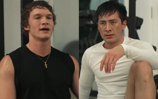 Heated Rivalry: Sexual tension builds between Shane and Ilya in this steamy sneak peek