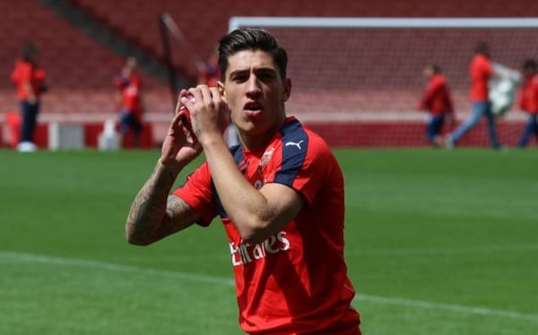 Arsenal defender Héctor Bellerín doesn’t believe that football fans are “ready” for a gay player
