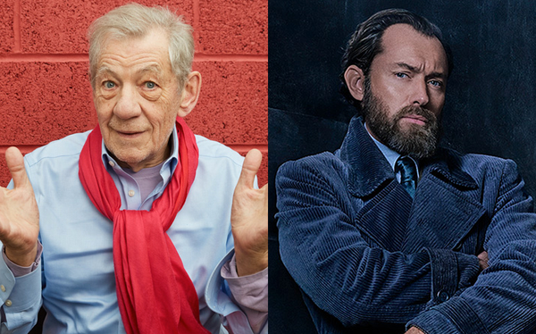 Ian McKellen says it’s a “pity” Dumbledore isn’t explicitly gay in Fantastic Beasts