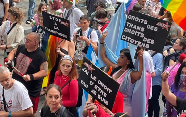 Marche des Fiertés: Hundreds of thousands march for Pride in Paris