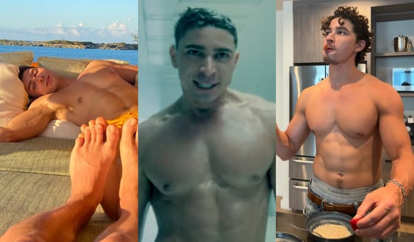 Gay Twitter can’t get enough of Isaac Cole Powell after his nude scene in The Beauty