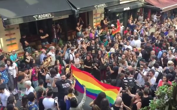Hundreds march in Istanbul Pride parade despite the government ban