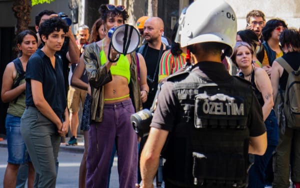 Police arrest over 200 people during a peaceful Pride march in Istanbul
