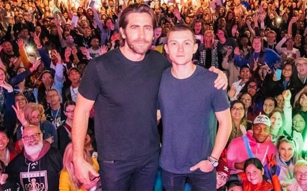 Jake Gyllenhaal and Tom Holland are “husband goals” in adorable new photo