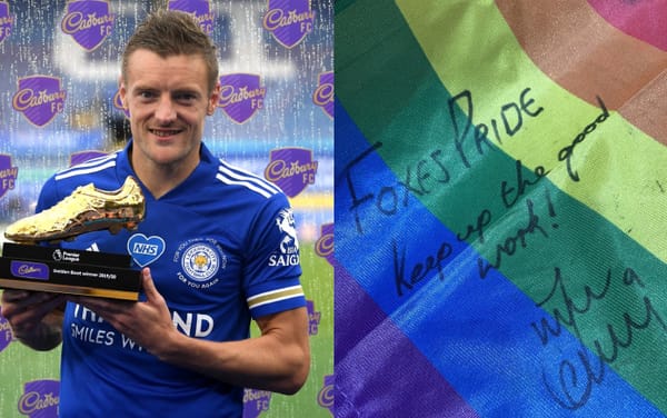 Footballer voices support for LGBTQ+ community after destroying Pride flag