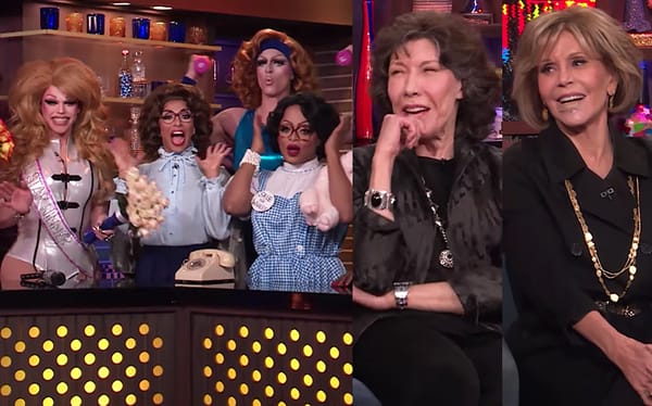 Watch these RuPaul’s Drag Race queens recreate Jane Fonda and Lily Tomlin’s iconic looks