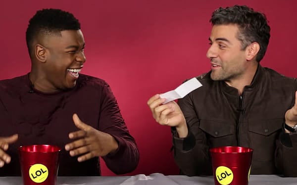 Watch John Boyega and Oscar Isaac read your seriously thirsty tweets