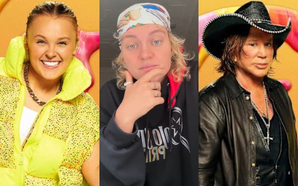 “Beyond disgusting”: JoJo Siwa’s partner slams Mickey Rourke’s Big Brother comments
