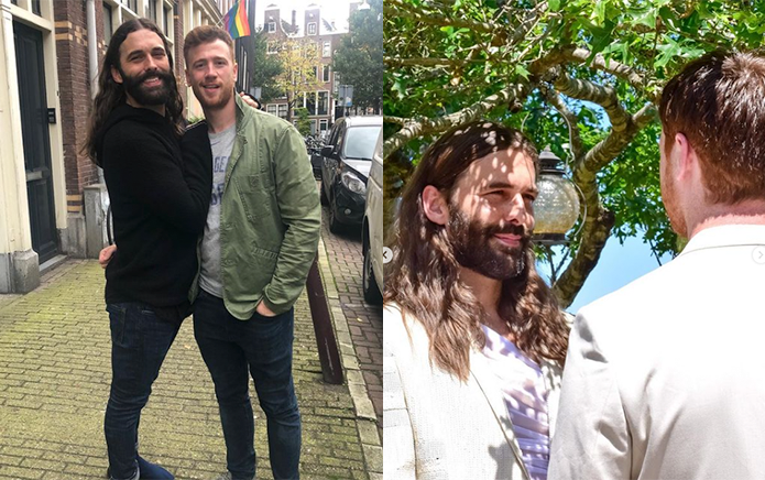 Jonathan Van Ness gives more romantic details of relationship with Mark Peacock