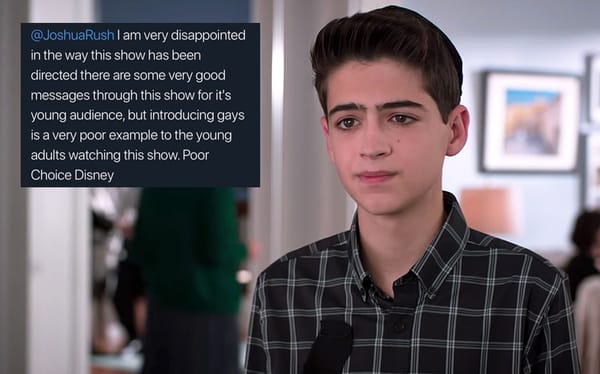 Andi Mack star shuts down homophobic troll with perfect response