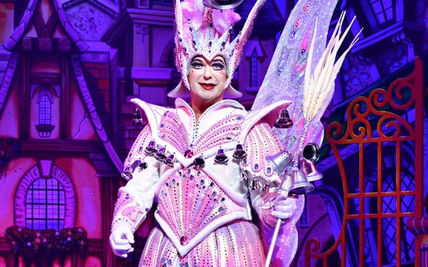 Julian Clary can’t stop talking about Dick in hilarious Palladium panto – review