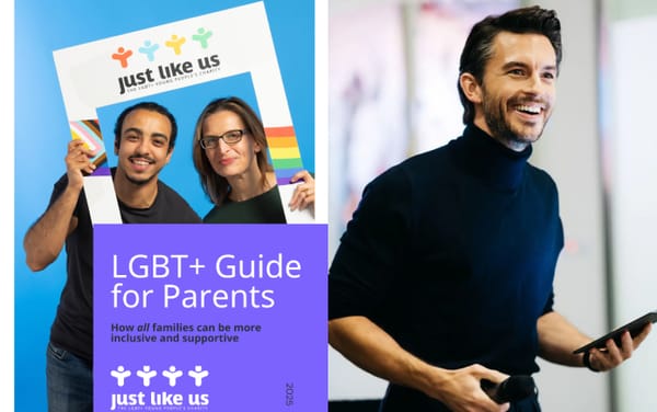 Just Like Us launches LGBTQIA+ guide for parents, backed by Jonathan Bailey