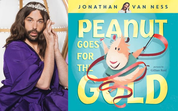 Jonathan Van Ness has written a kid’s book about a non-binary guinea pig