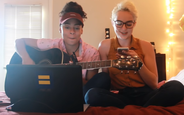 U.S. ice dancer Karina Manta comes out as bisexual and introduces world to her girlfriend