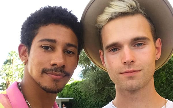 Keiynan Lonsdale shares his first New Year’s Eve kiss with boyfriend