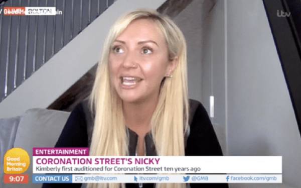 Coronation Street star Kimberly Hart-Simpson comes out as pansexual