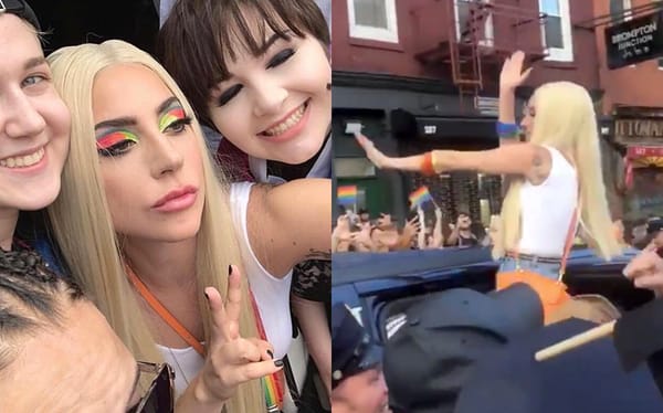 Watch Lady Gaga make a surprise appearance at New York City Pride