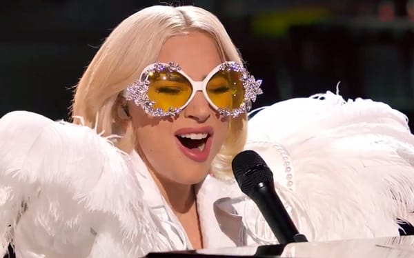 Lady Gaga performs beautiful cover of Your Song for Elton John tribute concert