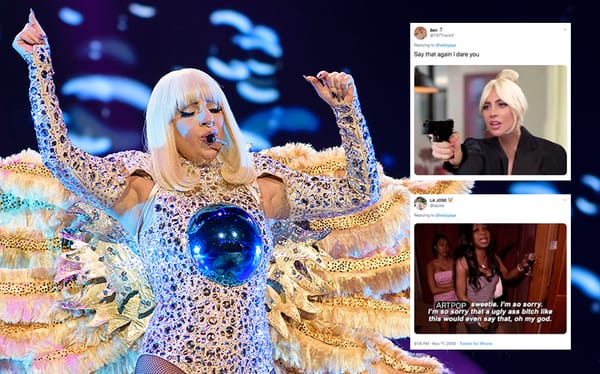 Lady Gaga just threw major shade at her album ARTPOP and fans are fuming