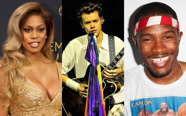 Frank Ocean, Harry Styles and Laverne Cox have all been nominated for British LGBT Awards