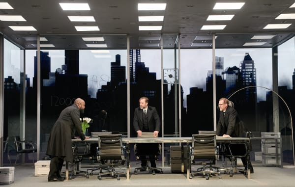 Sam Mendes directs triumphant return of theatrical epic The Lehman Trilogy – review