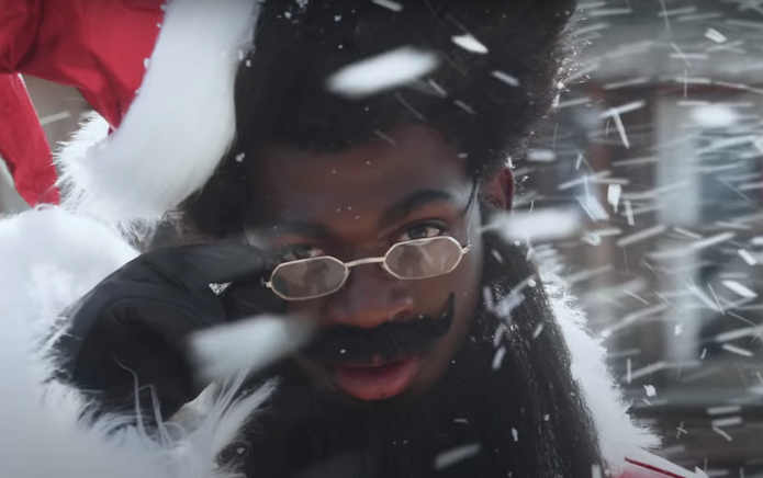 Lil Nas X announces Christmas single with Back to the Future inspired teaser