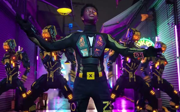 Lil Nas X heads to the future in Panini music video