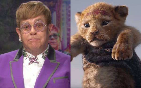 Elton John says Lion King remake was a “huge disappointment”