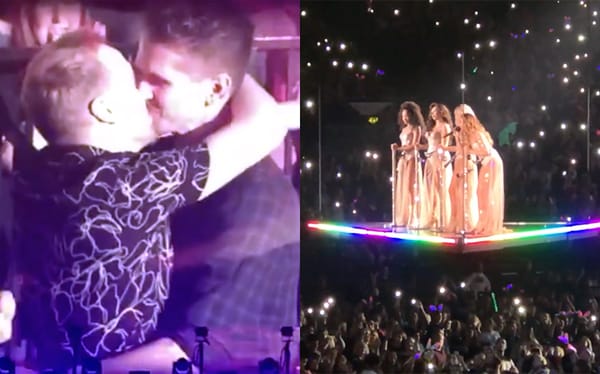 Little Mix helped a gay couple get engaged at their concert and it was adorable