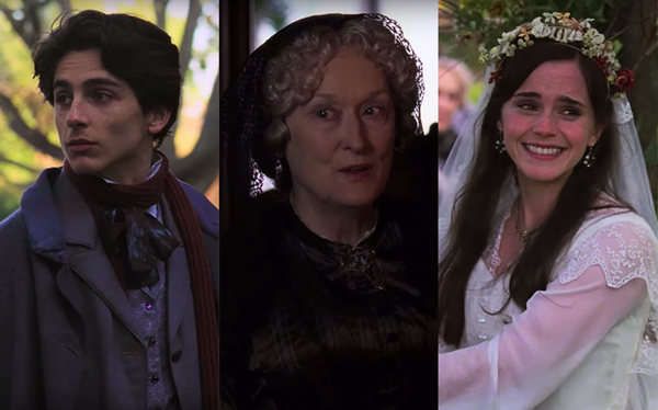 Meryl Streep, Emma Watson and Timothée Chalamet star in first trailer for Little Women