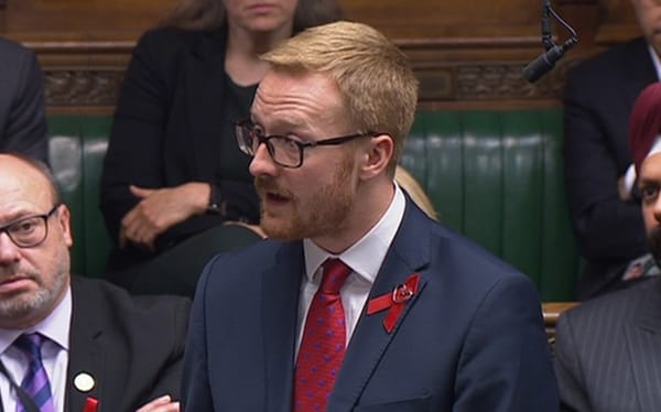 Labour MP Lloyd Russell-Moyle announces he is HIV positive in the House of Commons