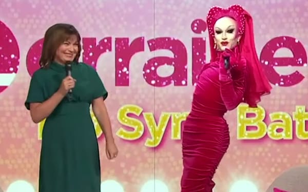 Sasha Velour and Lorraine had a lip sync battle to Whitney Houston
