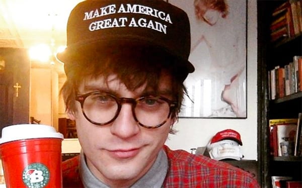 Twinks For Trump founder arrested during ‘it’s OK to be white’ speech