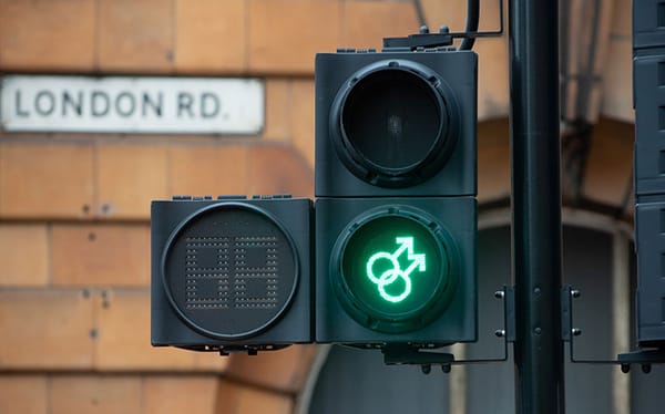 Manchester gets LGBTQ traffic lights to celebrate Pride weekend