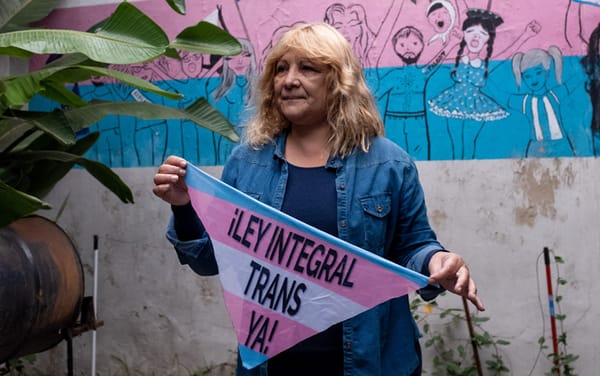 Meet the activist fighting for inclusion, healthcare and housing for the trans community across Argentina