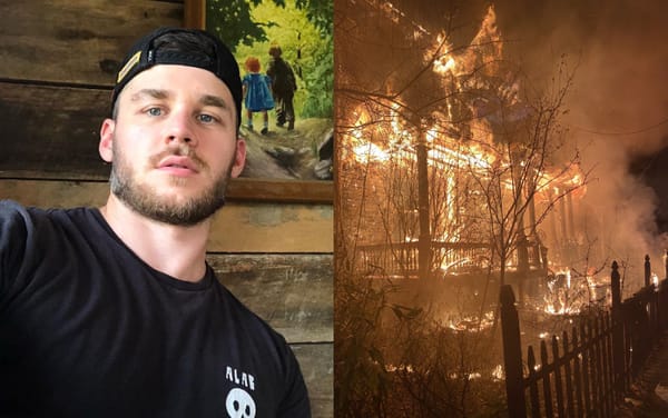 Adult performer Matthew Camp’s home set ablaze in suspected hate crime
